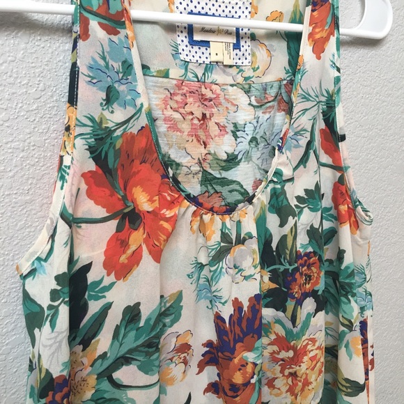 Anthropologie Meadow Rue Tank Top Size Small - Picture 4 of 4